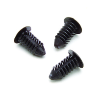 Black Ratchet Fasteners for Gauge Pod/Pillar Installation - 10pk