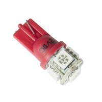 T3 Wedge Replacement LED Bulb - Red