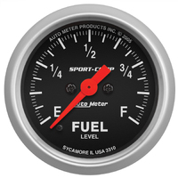 Sport-Comp 2-1/16" Stepper Motor Programmable Fuel Level Gauge (0-280?)