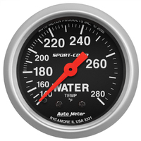 Sport-Comp 2-1/16" Mechanical Water Temperature Gauge (140-280 °F)