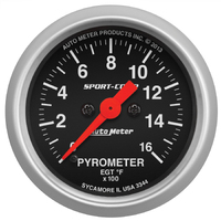 Sport-Comp 2-1/16" Stepper Motor Pyrometer Gauge (0-1600 °F)