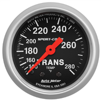 Sport-Comp 2-1/16" Mechanical Transmission Temperature Gauge (140-280 °F)