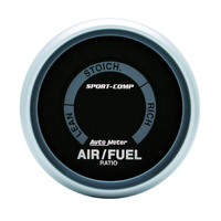 Sport-Comp 2-1/16" Narrowband Air/Fuel Ratio Gauge - Lean-Rich