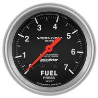 Sport-Comp 2-5/8" Mechanical Fuel Pressure Gauge (0-7 Kg/Cm2)