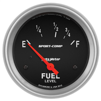 Sport-Comp 2-5/8" Fuel Level Gauge w/ Air-Core (73-10?)