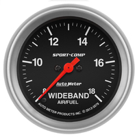 Sport-Comp 2-5/8" Analog Wideband Air/Fuel Ratio (8:1-18:1)