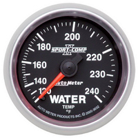 Sport-Comp II 2-1/16" Mechanical Water Temperature Gauge (120-240 °F)
