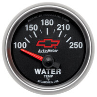 Chevy Vintage 2-1/16" Water Temperature Gauge (100-250 °F)