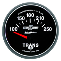 Sport-Comp II Mopar 2-1/16" Transmission Temperature Gauge w/ Air Core (100-250 °F)