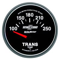 Sport-Comp II Mopar 2-1/16" Transmission Temperature Gauge w/ Air Core (100-250 °F)