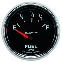 GS 2-1/16" SSE Fuel Level Gauge w/ Air-core for GM (0-90Ω)