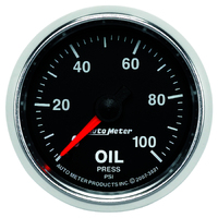 GS 2-1/16" Mechanical Oil Pressure Gauge (0-100 PSI)
