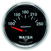 GS 2-1/16" Water Temperature Gauge w/ Air Core (100-250 °F)