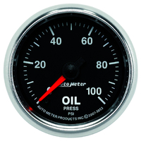 GS 2-1/16" Stepper Motor Oil Pressure Gauge (0-100 PSI)