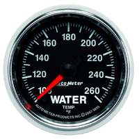GS 2-1/16" Stepper Motor Water Temperature Gauge (100-260 °F)