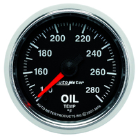 GS 2-1/16" Stepper Motor Oil Temperature Gauge (140-280 °F)