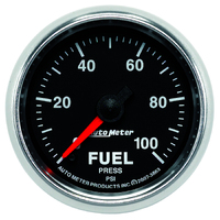 GS 2-1/16" Stepper Motor Fuel Pressure Gauge (0-100 PSI)