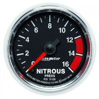 GS 2-1/16" Stepper Motor Nitrous Pressure Gauge (0-1600 PSI)