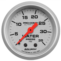 Ultra-Lite 2-1/16" Mechanical Water Pressure Gauge (0-35 PSI)