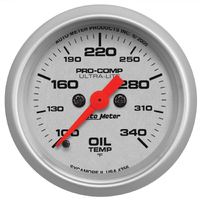 Ultra-Lite 2-1/16" Stepper Motor Oil Temperature Gauge (140-340 °F)