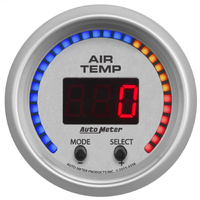 Ultra-Lite 2-1/16" Dual Channel Air Temp Gauge (0-300 °F)