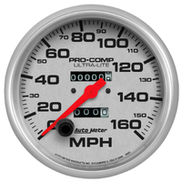 Ultra-Lite 5" Mechanical Speedometer (0-160 MPH)