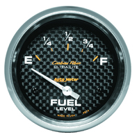 Carbon Fiber 2-5/8" SSE Fuel Level Gauge w/ Air-Core (0-90?)