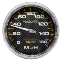Carbon Fiber 5" Electric Speedometer (0-160 MPH)
