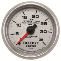 Ultra-Lite II 2-1/16" Mechanical Boost Gauge (0-35 PSI)