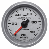 Ultra-Lite II 2-1/16" Mechanical Oil Pressure Gauge (0-100 PSI)