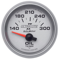 Ultra-Lite II 2-1/16" Oil Temperature Gauge w/ Air-Core (140-300 °F)