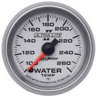 Ultra-Lite II 2-1/16" Stepper Motor Water Temperature Gauge (100-260 °F)