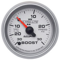 Ultra-Lite II 2-1/16" Stepper Motor Boost/Vacuum Gauge (30 In Hg/30 PSI)