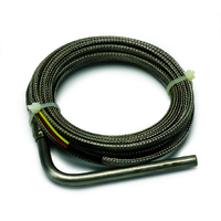 Replacement Type K Thermocouple - Open Tip (1/4" Dia) 10 ft