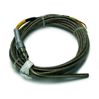 Replacement Type K Thermocouple - Open Tip (3/16" Dia) 10 ft