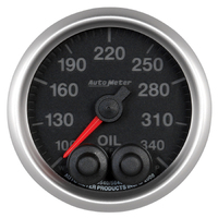 Elite 2-1/16" Stepper Motor Oil Temperature Gauge (100-340 °F)