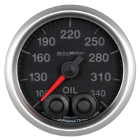 Elite 2-1/16" Stepper Motor Oil Temperature Gauge (100-340 °F) 