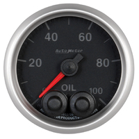 Elite 2-1/16" Stepper Motor Oil Pressure Gauge (0-100 PSI)