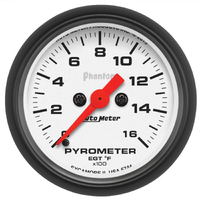 Phantom 2-1/16" Stepper Motor Pyrometer Gauge (0-1600 °F)