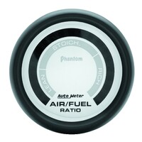 Phantom 2-1/16" Narrowband Air/Fuel Ratio Gauge - Lean-Rich