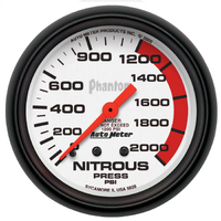 Phantom 2-5/8" Mechanical Nitrous Pressure Gauge (0-2000 PSI)