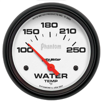 Phantom 2-5/8" Water Temperature Gauge w/ Air-Core (100-250 °F)