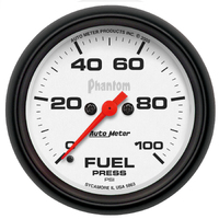 Phantom 2-5/8" Stepper Motor Fuel Pressure Gauge (0-100 PSI)