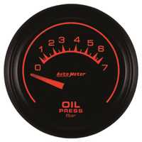 ES 2-1/16" Oil Pressure Gauge w/ Air-Core (0-7 Bar)