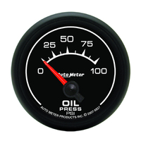 ES 2-1/16" Oil Pressure Gauge w/ Air Core (0-100 PSI)