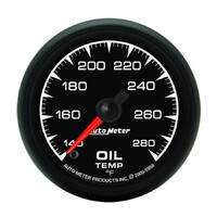 ES 2-1/16" Stepper Motor Oil Temperature Gauge (140-280 °F)