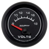 ES 2-1/16" Voltmeter w/ Air-Core (8-18V)