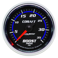 Cobalt 2-1/16" Mechanical Boost Gauge (0-35 PSI)