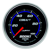 Cobalt 2-1/16" Mechanical Boost Gauge (0-100 PSI)