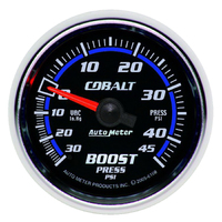 Cobalt 2-1/16" Mechanical Boost/Vacuum Gauge (30 In Hg/45 PSI)